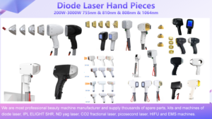 다이오드 레이저와 야그 레이저 2 In 1 복합기, 808nm/810nm/940nm/755nm/1064nm/532nm/1320nm 파장 LY16 레이저 제모기, 15.6인치, 300W/3000W - Product Image 6