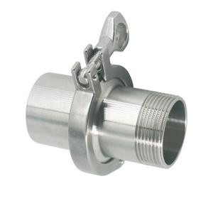 Aohoy hygenic thép không gỉ vệ sinh 304 316L tri-kẹp BSP g nữ chủ đề loại ferrule Bộ chuyển đổi phù hợp - Product Image 5