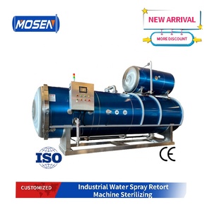 Nuevo Autoclave Industrial Mosen Automático <span class=keywords><strong>de</strong></span> Contrapresión para Esterilización <span class=keywords><strong>de</strong></span> Carne <span class=keywords><strong>de</strong></span> Cerdo Estofada Enlatada con Pulverización <span class=keywords><strong>de</strong></span> Agua - Product Image 1