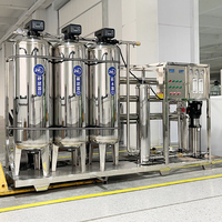 Système de purification d'eau par osmose inverse à haute configuration filtre à eau ultrapure Machine de traitement de l'eau minérale pompe à noyau