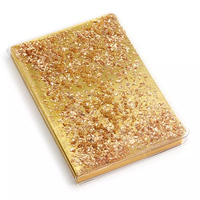 Macaron — couverture personnalisée en PVC A5, papeterie rose à paillettes pour Agenda, Agenda