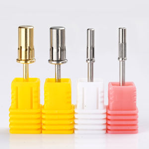 Fasce abrasive mandrino in acciaio inossidabile 3/32 "punta per trapano per unghie in metallo duro trapano elettrico per Manicure e accessorio con scatola - Product Image 2