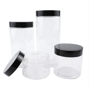 Fournisseur d'usine – Pots cosmétiques en plastique PET de qualité alimentaire (10 ml à 1000 ml) pour crème contour des yeux, crème visage, gel capillaire, gommage corporel - Product Image 1