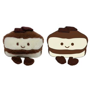 Série de gâteaux arc-en-ciel transfrontalière au design personnalisé pour poupée en peluche, jouet en coton PP, cadeau mignon en forme de gâteau - Product Image 3
