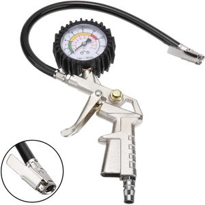 مقياس ضغط تناظري رقمي مقياس إطار عاكس للدراجة النارية والسيارة - Product Image 4