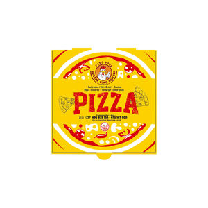 Contenedor de Alimentos Personalizado de Papel Kraft Ecológico Más Vendido, Varios Tamaños, Caja para Pizza y Sushi de Grado Alimenticio para Pizzas Caseras - Product Image 6