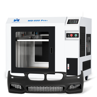 Printer 3D FDM Format Besar Mingda MD-600Pro+ Baru, Printer 3D Industri FDM Kecepatan Tinggi Tertutup 600mm untuk Suku Cadang Mobil