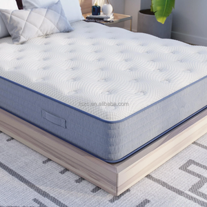 Factory Wholesale Popular 5 Star Hotel Mattress 14 Inch Sleeping Memory Foam Pocket Spring Hybrid Mattress