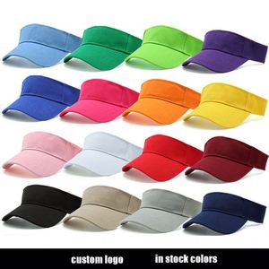 Wholesale Outdoor Sun Protection Custom Color Summer Beach Visor Empty Top Sun <b>Hat</b> Visor Custom Logo Gift Sun Visor <b>Hat</b> Gorras - Product Image 4