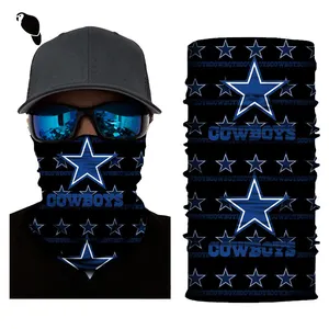 Penjualan Laris Kustom NFL Football Club Bersepeda Bandana Multifungsi Leher Tuban Pelindung Kaki Headwrap