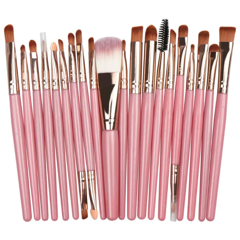 2020 Amazon best-selling macaron synthetic makeup brush 210 makeup brush set custom private brand