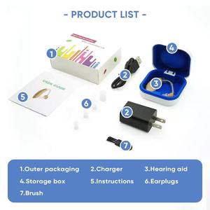 เครื่องช่วยฟังแบบพกพา BTE ผลิตในจีน ขายดี ชาร์จได้ สำหรับผู้สูงอายุที่มีปัญหาทางการได้ยิน - Product Image 6