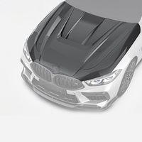Capot moteur en fibre de carbone sèche léger pour BMW Série 8 M8 F91 F92 F93 2019 2022