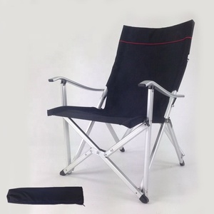Onwaysports Esterna in Alluminio Leggero Sedia da <span class=keywords><strong>Campeggio</strong></span> Pieghevole Nero - Product Image 2