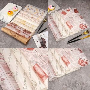 Single-Sided Biodegradable Thin <b>Paper</b> <b>Burger</b> Deli Food Wrapper Oil Resistant Sandwich <b>Wrap</b> for Bread for Eco-Friendly Storage - Product Image 6