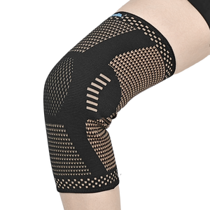 Ginocchiera sportiva in Neoprene traspirante per ginocchiere da <span class=keywords><strong>palestra</strong></span> per alleviare il dolore ginocchiere di protezione anticollisione per la corsa - Product Image 4