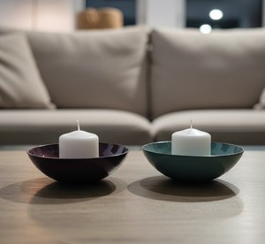 Porte-bougie conique en métal, design vintage en métal avec anneau, porte-bougie avec poignée - Product Image 2