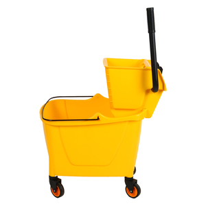 Nuevo <span class=keywords><strong>Cubo</strong></span> de Fregona <span class=keywords><strong>con</strong></span> Escurridor de Plástico de Lujo, Carro de Limpieza Fácil <span class=keywords><strong>con</strong></span> <span class=keywords><strong>Pedal</strong></span>, Marca H&M, Capacidad Superior a 10L - Product Image 2