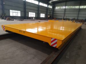 Carro de transporte de control remoto Carros de riel de 5 toneladas Carro de plataforma resistente eléctrico - Product Image 3