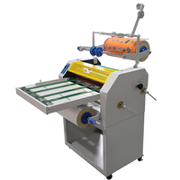 SENWEI SMFM520A 500mm feuille de largeur de papier pour rouler Machine de stratification double face chauffage à l'huile Machine de stratification manuelle