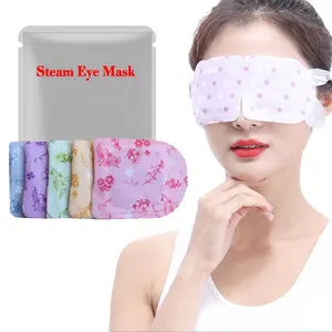 good sale oem self heated eye mask hot compress steam sleeping eye mask