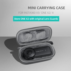 Mini Estuche Portátil, Bolsa de Transporte, Bolsa Protectora de Almacenamiento para Accesorios de Cámara de Acción Insta360 X3/ONE X2/X4 Air - Product Image 1
