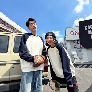 สเวตเชิ้ตคอกลมแขนยาวของผู้ชายเสื้อสเวตเชิ้ตคอกลมแขนยาวผ้าโพลีเอสเตอร์แบบปรับแต่งโลโก้ได้ - Product Image 1