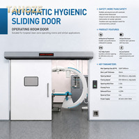 Porte de protection radiologique coulissante automatique, porte de salle de tomodensitométrie (CT) blindée au plomb pour salle de radiographie et salle d'opération hospitalière