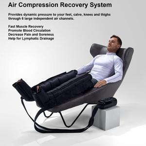 Profession elles Kompression wiederherstellung system für sequentielle Geräte Fuß-und Bein wiederherstellung stiefel zur Verbesserung der Durchblutung für Sportler - Product Image 3