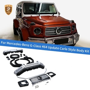 Kit Carrozzeria Stile Carl Retrò per Aggiornamento Facelift Mercedes Benz G Wagon W464, Assemblaggio Paraurti, Griglie Anteriori, Telaio, Passaruota Allargati - Product Image 1
