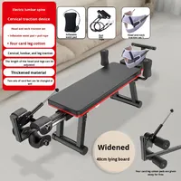 Appareil de traction cervicale et lombaire, soulagement de la douleur, augmentation de la taille, étirements des jambes, appareil de fitness électrique, étireur pliable en métal pour la maison