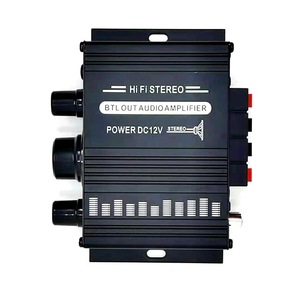 Bộ thu và khuếch đại âm thanh <span class=keywords><strong>mini</strong></span> 12V cho xe máy & ô tô Hệ thống âm thanh MP3 - Product Image 2