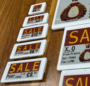 ป้ายผนึกอิเล็กทรอนิกส์อัจฉริยะ5W ESL ระบบ ODM ESL ซูเปอร์มาร์เก็ตสุดหรู - Product Image 1