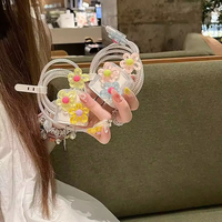 Étui de protection en silicone transparent avec motif floral 3D pour chargeur d'iPhone 11 12 13 14 15, accessoires de protection pour charge rapide 18W-20W