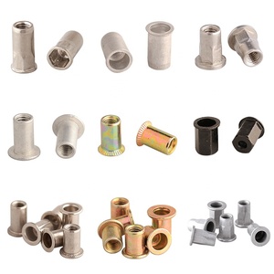 น็อตยึดปลายเปิดเหล็กกล้าคาร์บอนชุบสังกะสี หัวหกเหลี่ยมเต็มขนาด 1/4 นิ้ว - Product Image 2