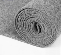 Tapis en polyester gris écologique, imperméable, antibactérien, antidérapant, épais et moelleux, hauteur de poils de 10 mm, pour usage commercial, domestique et hôtelier