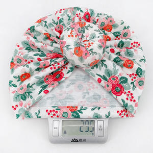 Offre Spéciale mignon beignet bébé chapeau imprimer garçon fille chapeau nouveau-né bonnet chapeau enfants coiffure cheveux accessoires - Product Image 3