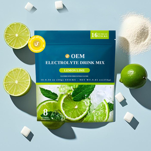 Sobres <span class=keywords><strong>de</strong></span> Electrolitos en Polvo Sin Azúcar, Apoyo Energético, Hidratación Rápida para Deportes, Entrenamiento y <span class=keywords><strong>Dieta</strong></span> <span class=keywords><strong>Keto</strong></span> - Product Image 1