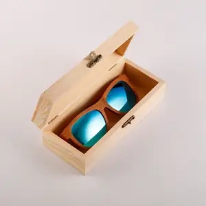 Bambus natürliche umwelt freundliche Mode Brille Box