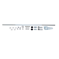Kit de Varillaje de Cambio de Columna Universal Ajustable para Transmisiones GM 350 400 700R4