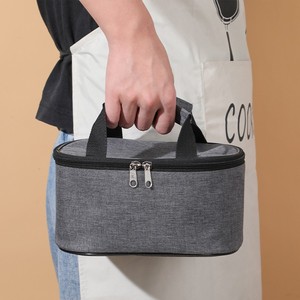 กระเป๋าใส่อาหารกลางวันแบบพกพาพร้อมฉนวนกันความร้อนแบบหนา  กระเป๋าเก็บความเย็นแบบใช้ซ้ำได้สำหรับนักเรียน สำนักงาน และปิกนิก - Product Image 4