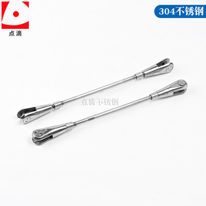 Stainless Steel Pull Rod <b>Cable</b> Lock Head Tensioner For Shutters <b>Outdoor</b> Use - Product Image 4
