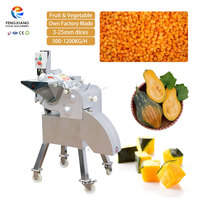 Pompoen Snijmachine CD-800 RVS Groenten Snijmachine 500-1200KG/H Pompoenblokjes Snijmachine