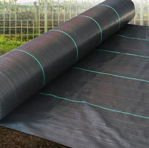 Agriculture High Duty Landscape PP PE Weed Control UV Plastic Cutting Ground Cover Weed Control Fabric <span class=keywords><strong>Grass</strong></span> Cover Soil - Product Image 1