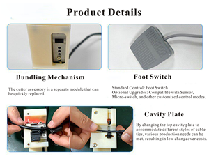 เครื่องรัดสายเคเบิลไนลอนแบบล็อคตัวเองขนาดเล็ก เครื่องทำสายรัดเคเบิล - Product Image 6