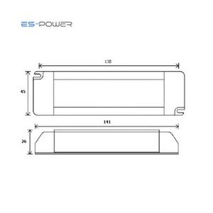 <span class=keywords><strong>Driver</strong></span> <span class=keywords><strong>led</strong></span> 8-24w non dimmerabile a corrente costante CE 25w 50v <span class=keywords><strong>72v</strong></span> 350ma 500ma 700ma 1000ma - Product Image 3