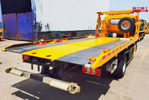 JAC 4x2 5 tonnes de dépanneuse de faible puissance à plat décomposent le <span class=keywords><strong>véhicule</strong></span> de récupération de sauvetage routier - Product Image 5