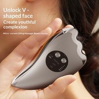 Appareil de beauté Gua Sha transfrontalier Jindao, instrument à micro-courant, fonction thermique, modèle pour femmes, usage domestique