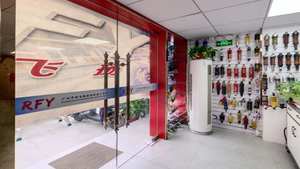 Gran oferta, nuevo amortiguador trasero de motocicleta de 235mm para <span class=keywords><strong>Yamaha</strong></span> <span class=keywords><strong>Jog</strong></span> ZR 50 ZR 50 Evo 50, Scooter de uso General modificado - Product Image 6