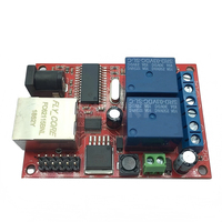 Scheda relè Ethernet LAN a 2 vie con interruttore a ritardo, modulo controller TCP/UDP, server WEB - Ottimo rapporto qualità-prezzo